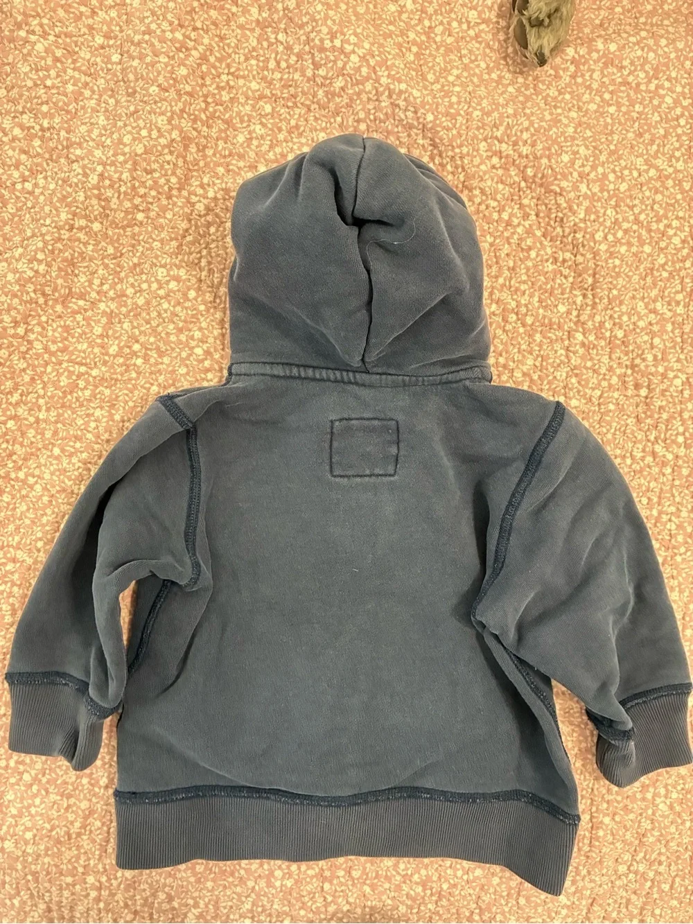 Athletics Dept. Navy Hooded Zip-Up Sweatshirt for Kids - 12 Months